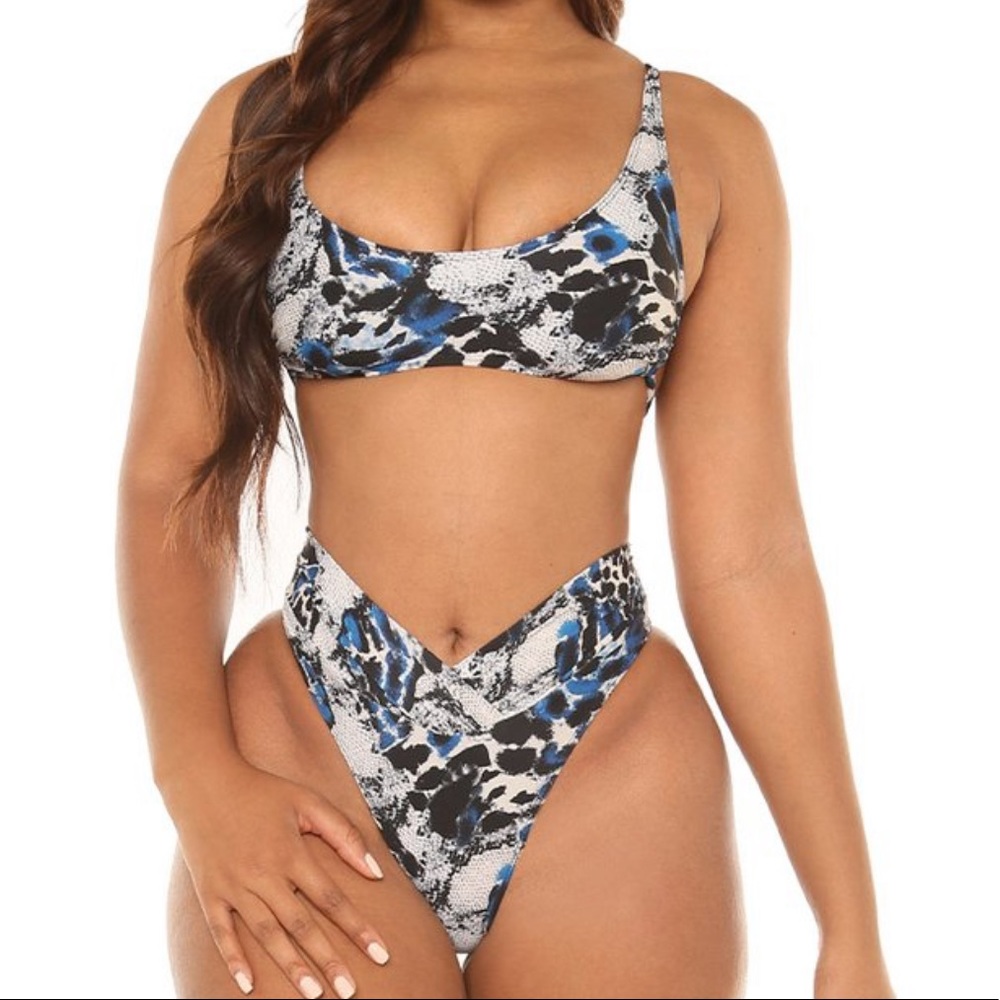New High Waist Bikini Set